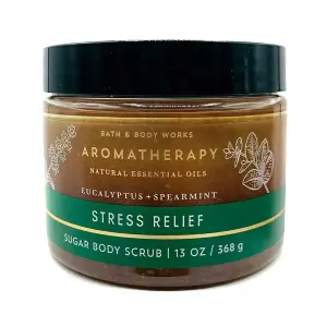 Bath & Body Works Eucalyptus Spearmint Stress Relief Sugar Body Scrub 368ml
